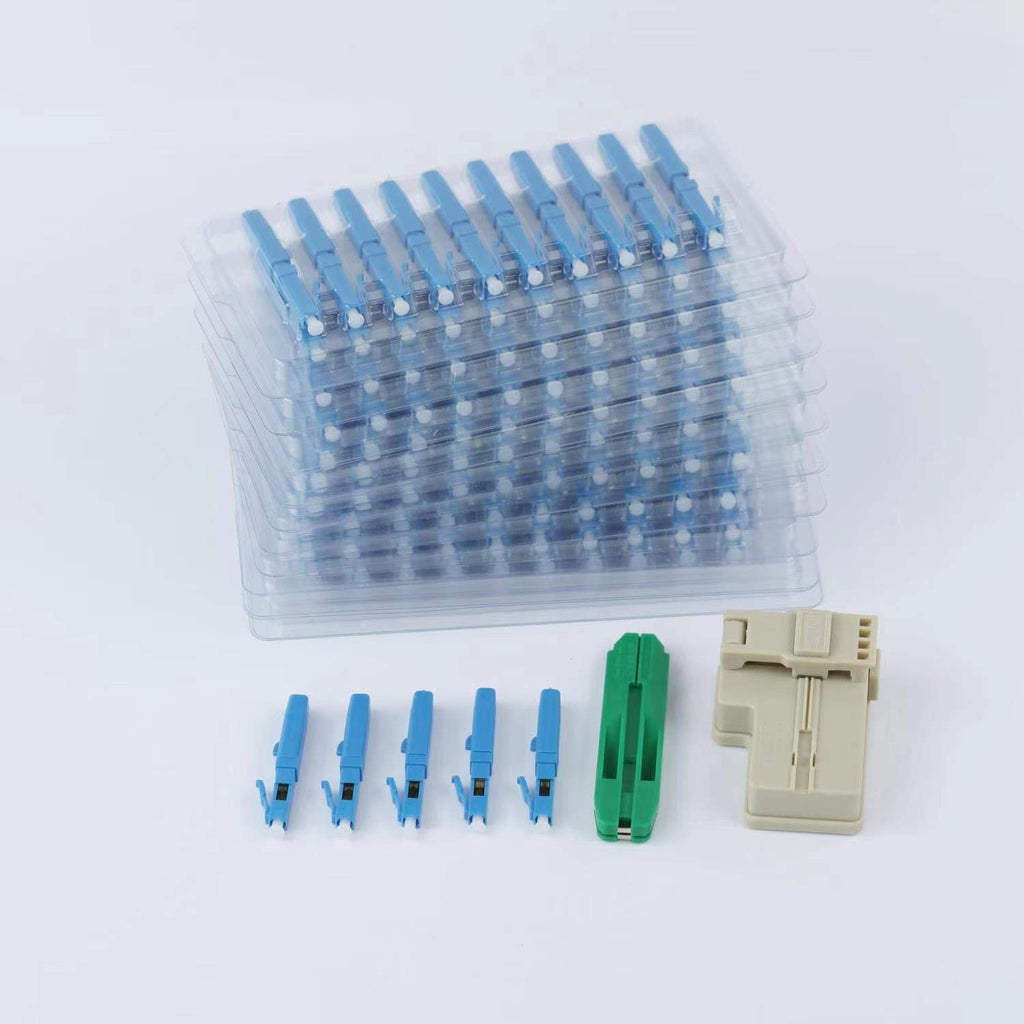 100pcs Fiber Optic Quick Connector with Matched Tools G39356