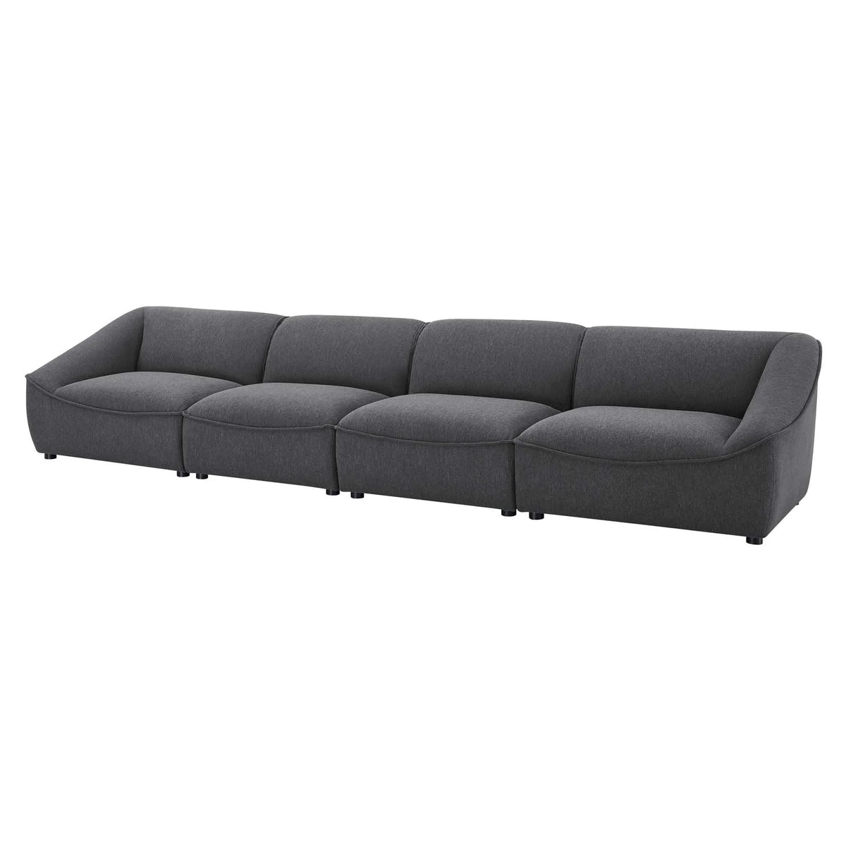 Dark Grey Fabric Sofa O543553
