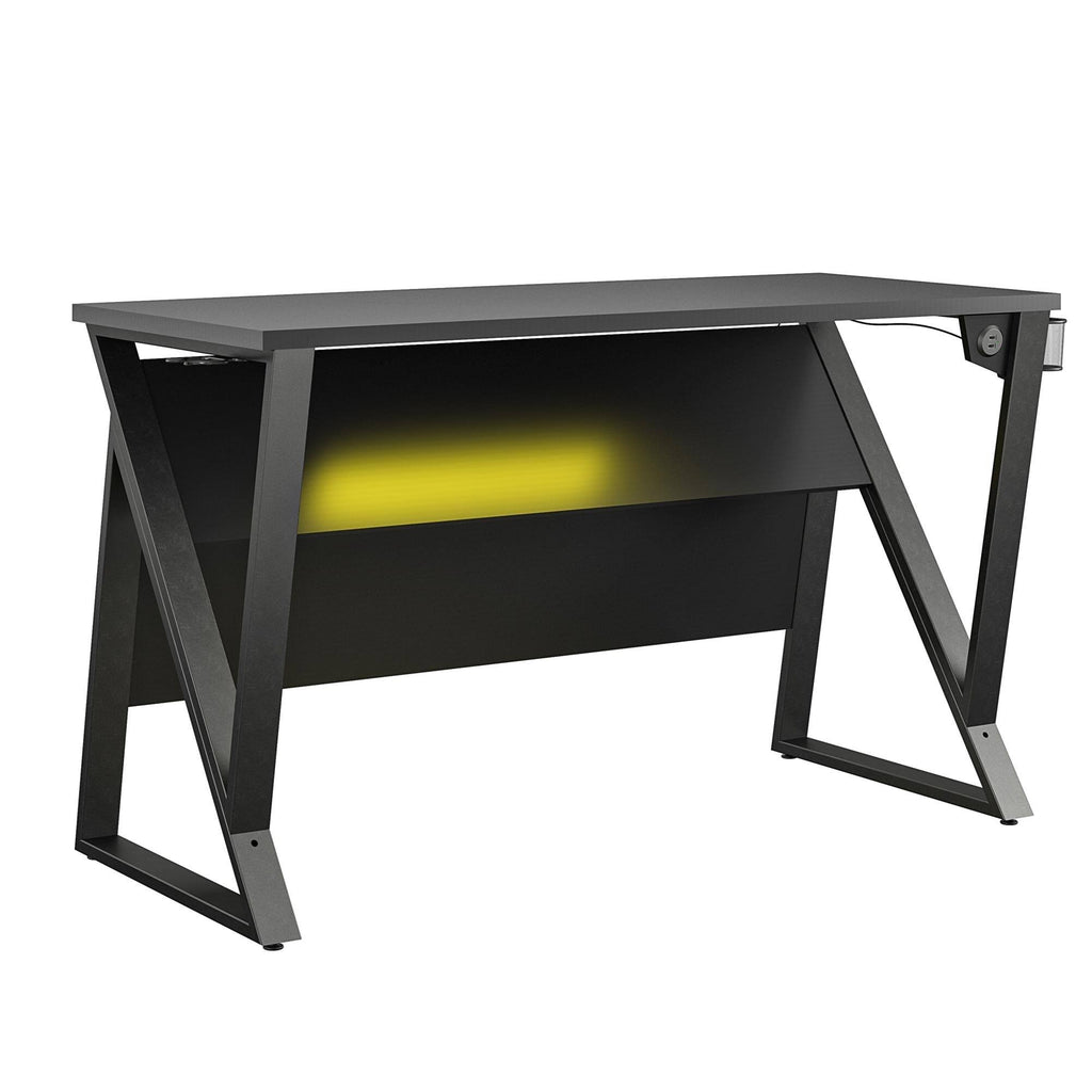 Adjustable Gaming Desk Black Z44824