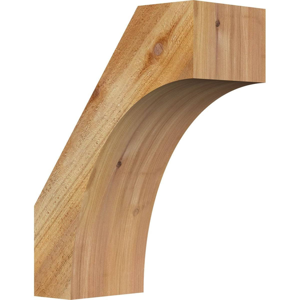 6x22W x 12x22D x 16x22H Rough Sawn Brace, Western Red Cedar Y594402