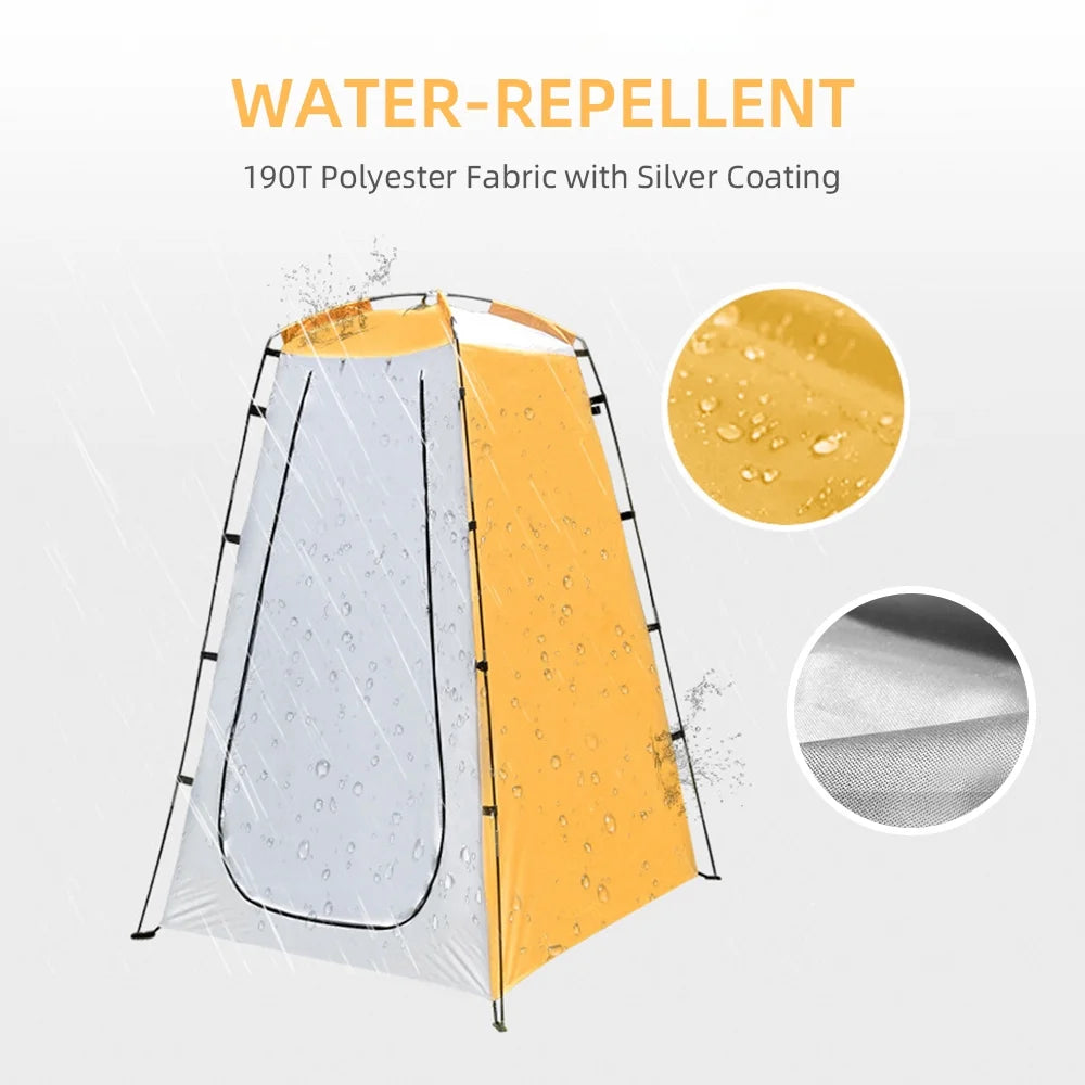 190T Polyester Shower Tent with Silver Coating U966