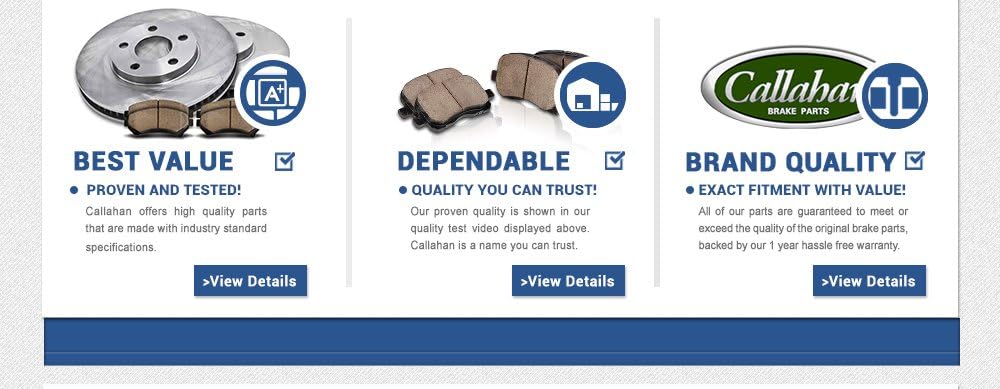 Front + Rear [4] Semi-Loaded Caliper Assembly Set Kit B684670