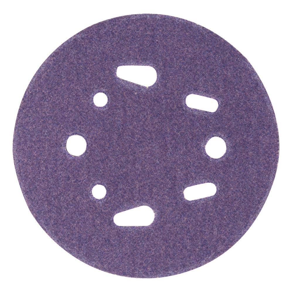 5 in. 80 Grit Ultra Durable Sanding Disc 10-Pack R63702