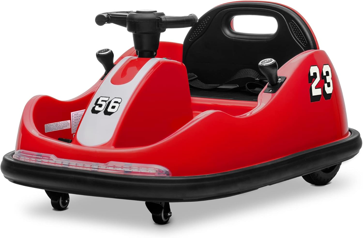 Pink 12V Kids Electric Ride On Bumper Car with Remote Control R747