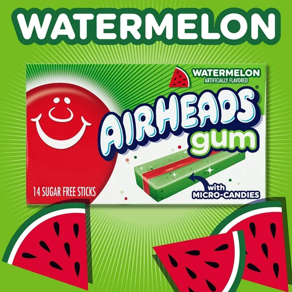 Watermelon Gum - 12 Count 14 Pcs Each O13623