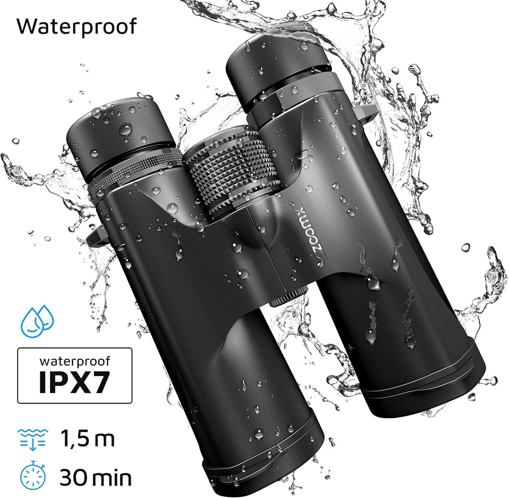 10x42 Waterproof HD Binoculars with Carrying Bag R9031