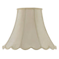 Vertical Piped Scallop 14-inch Bell Shade K87390