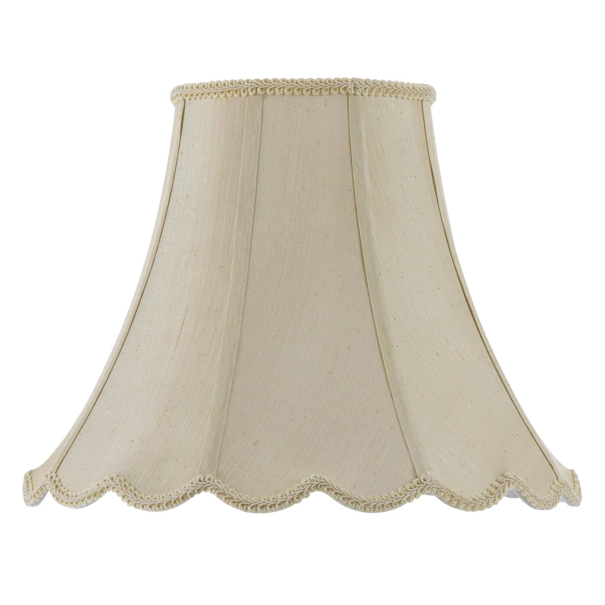 Vertical Piped Scallop 14-inch Bell Shade K87390