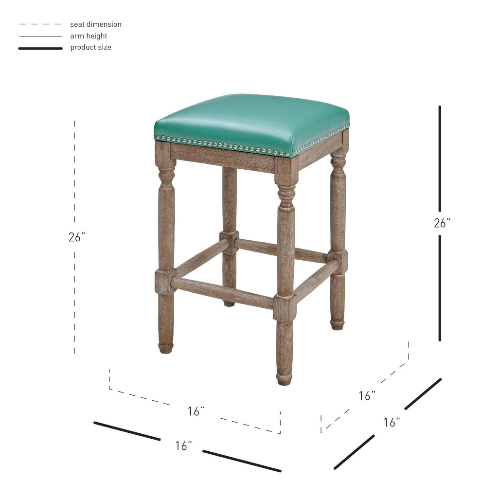 Bonded Leather Counter Stool Y400