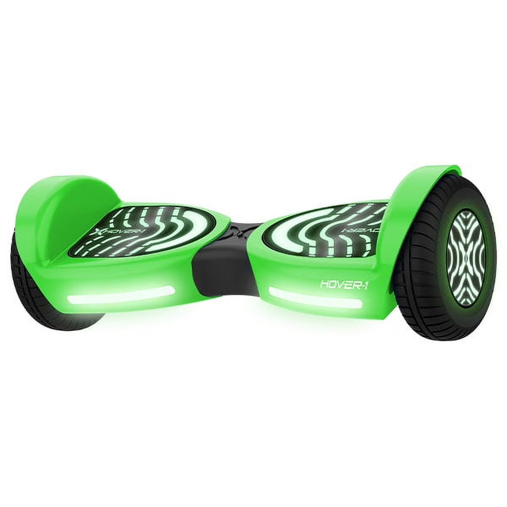 Green Hoverboard with LED Lights J3805