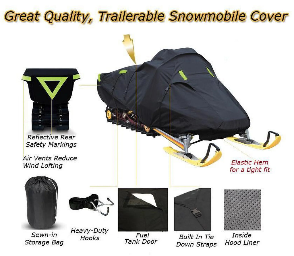 Trailerable 600 Denier Snowmobile Cover Y414067