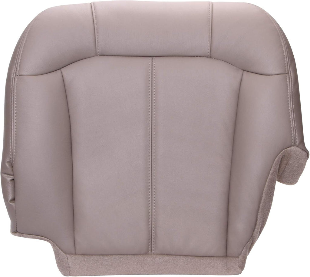Medium Dark Pewter Leather Replacement Seat Cover D4803
