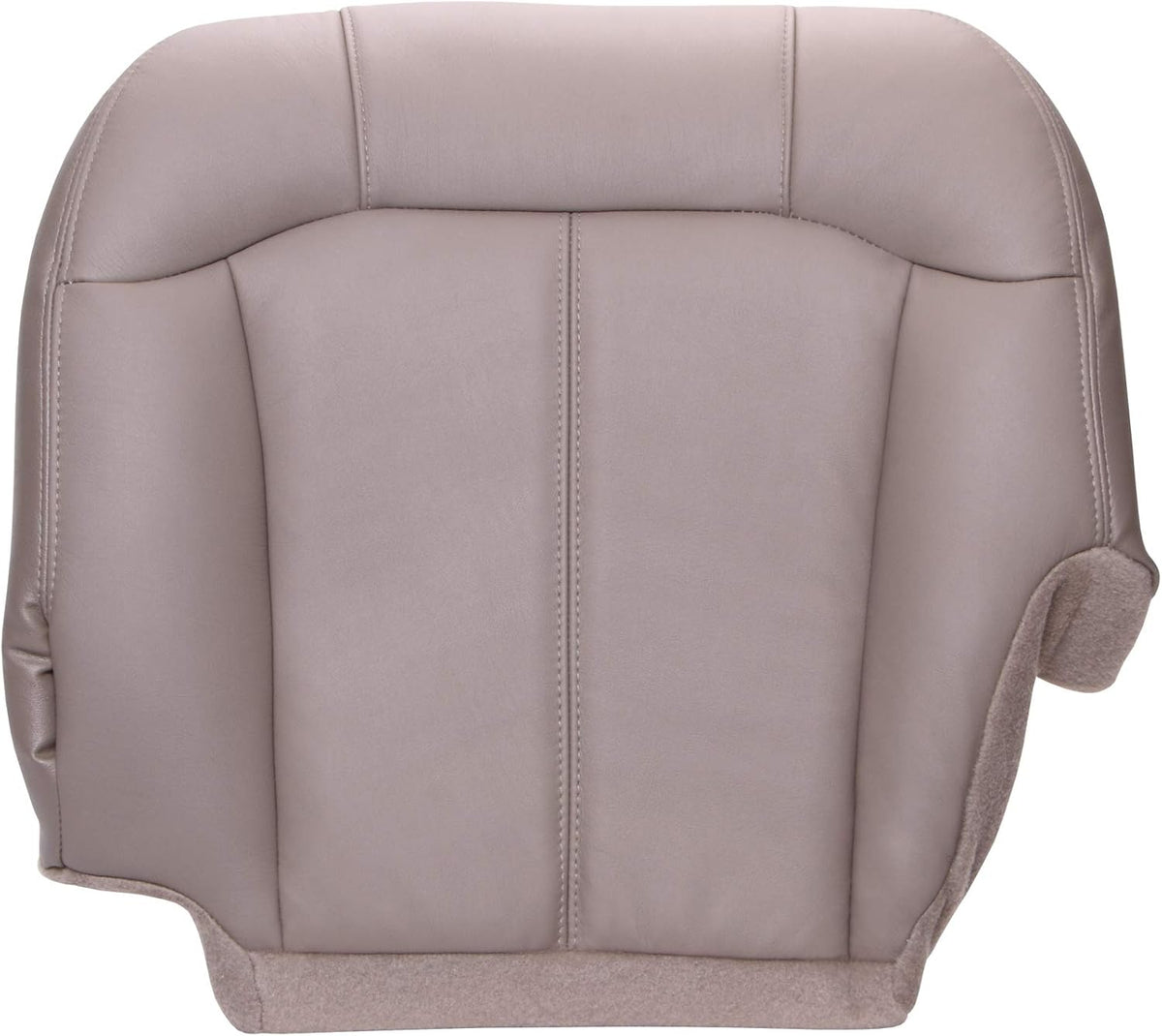 Medium Dark Pewter Leather Replacement Seat Cover D4803