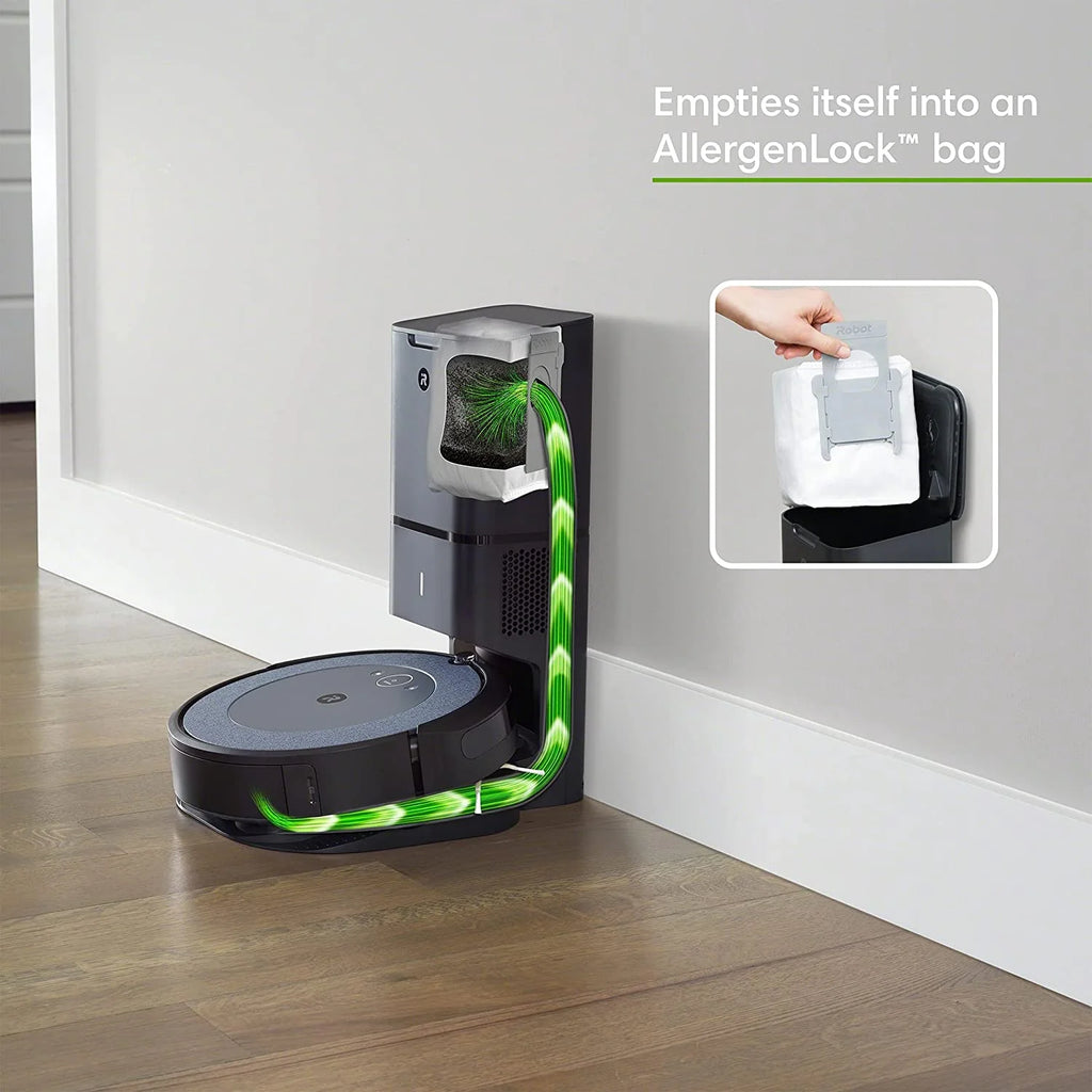 Robot Vacuum with Automatic Dirt Disposal K178518