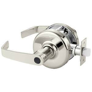 Cylindrical Lock Bright Nickel Plated Clear Coated F1323