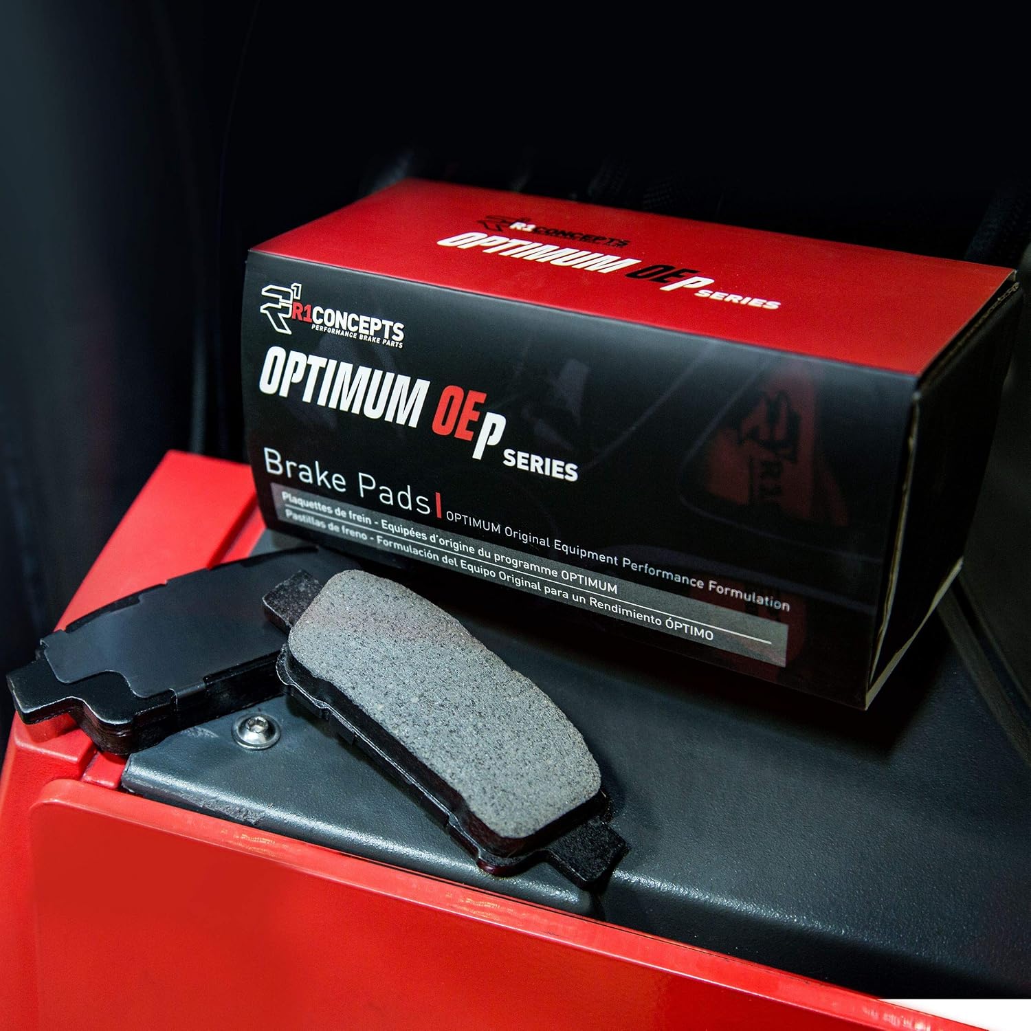 Carbon Brake Rotors with Pads and Hardware Kit S723