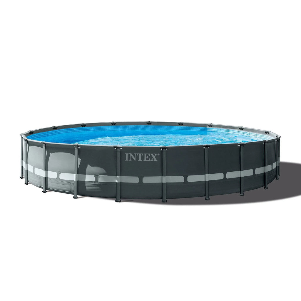 20ft x 48in Round Frame Above Ground Pool Set Q760126