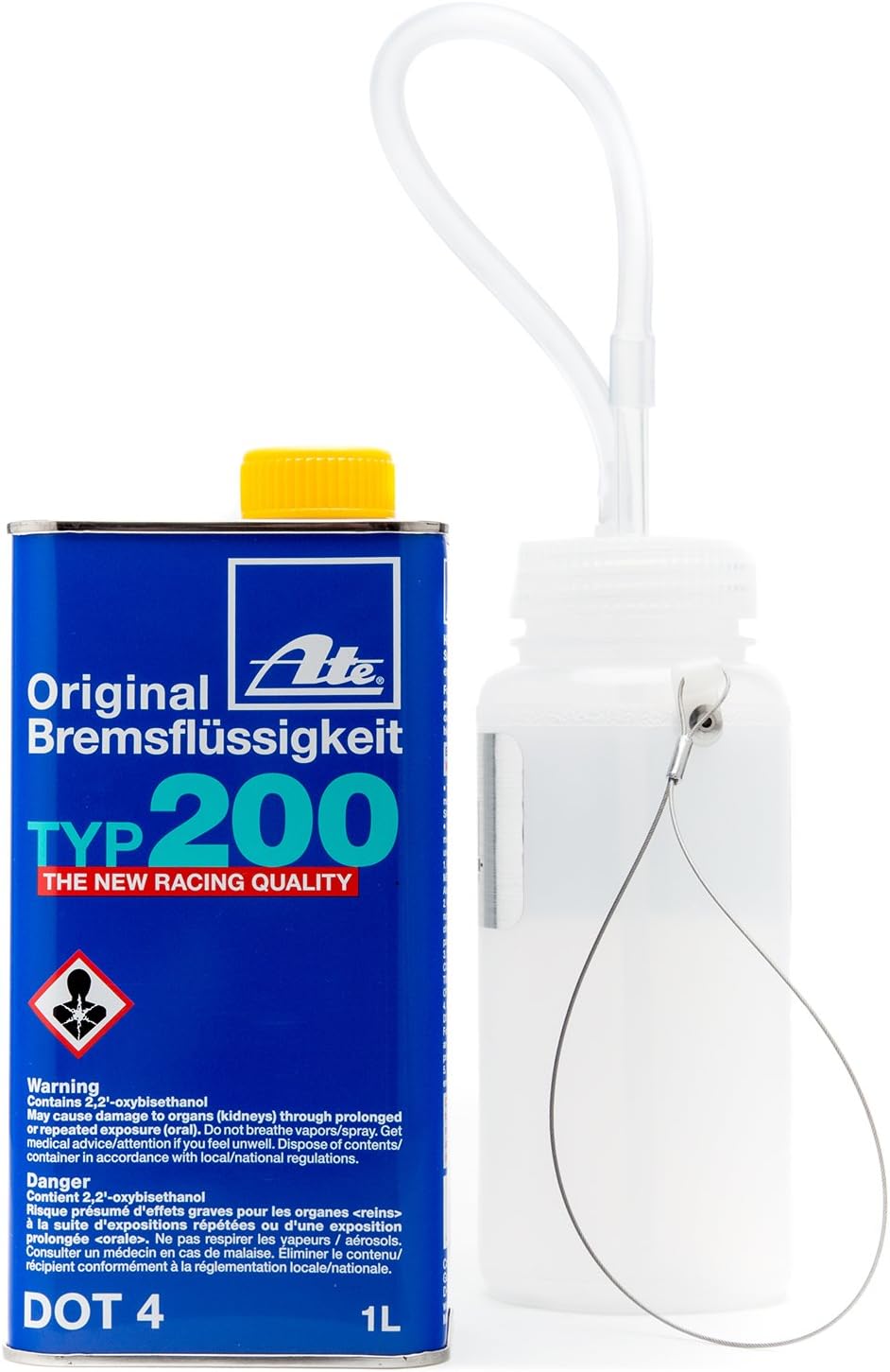 Brake Bleeding Kit with Brake Fluid Bundle Pack of 2 Y71437