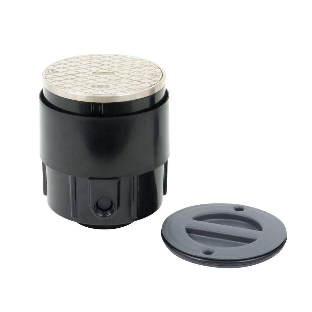 3x22 or 4x22 ABS Sediment Drain with Cast Iron Grate E57751