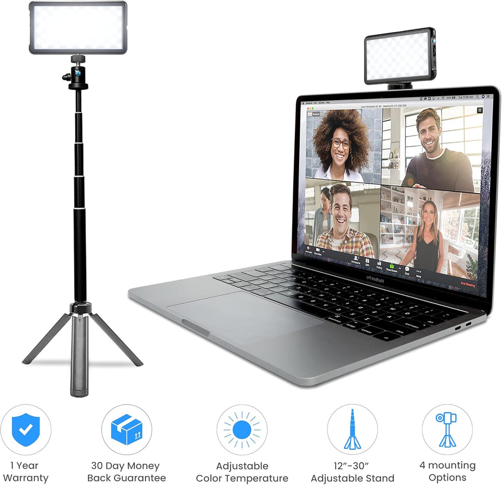 Broadcast Lighting Kit with Tripod & Suction Mount, Pack of 2 F15139