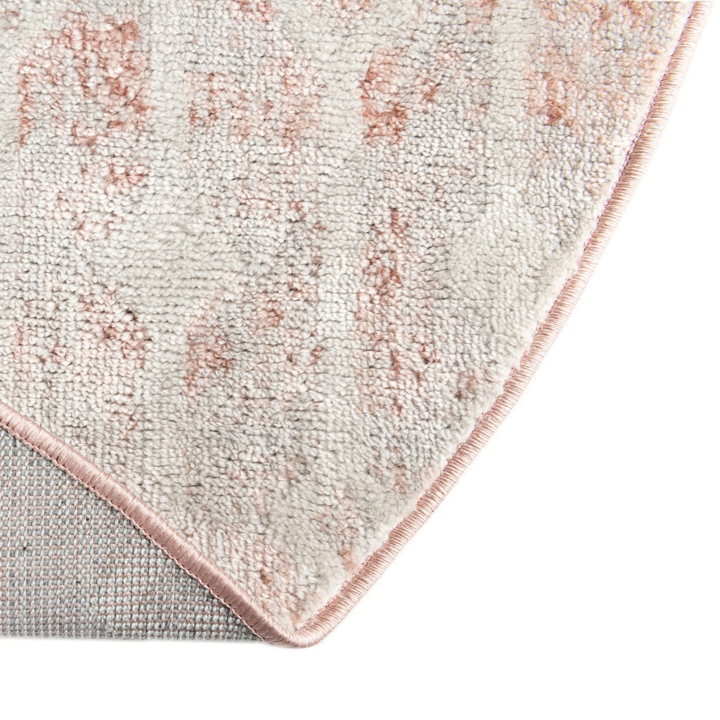 Oval Dusty Rose Low Rug P66678