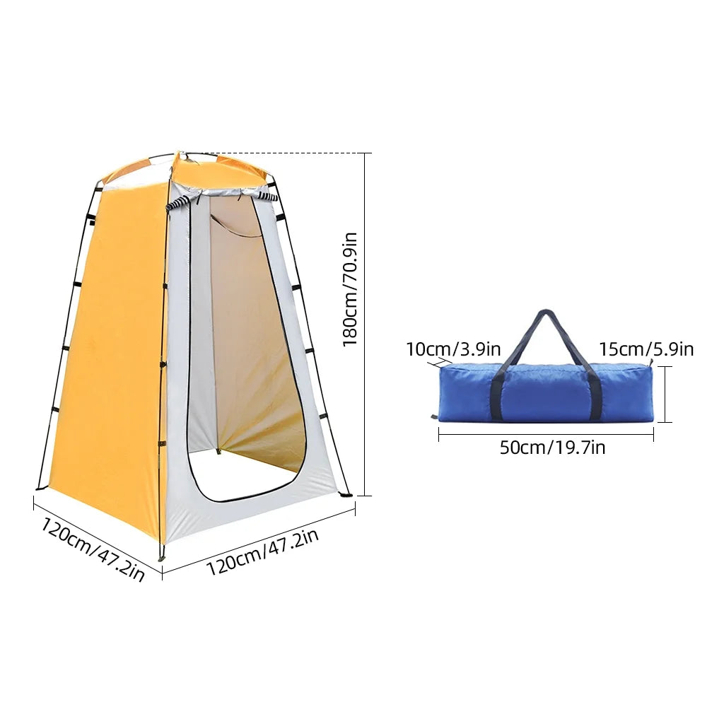 190T Polyester Shower Tent with Silver Coating U966