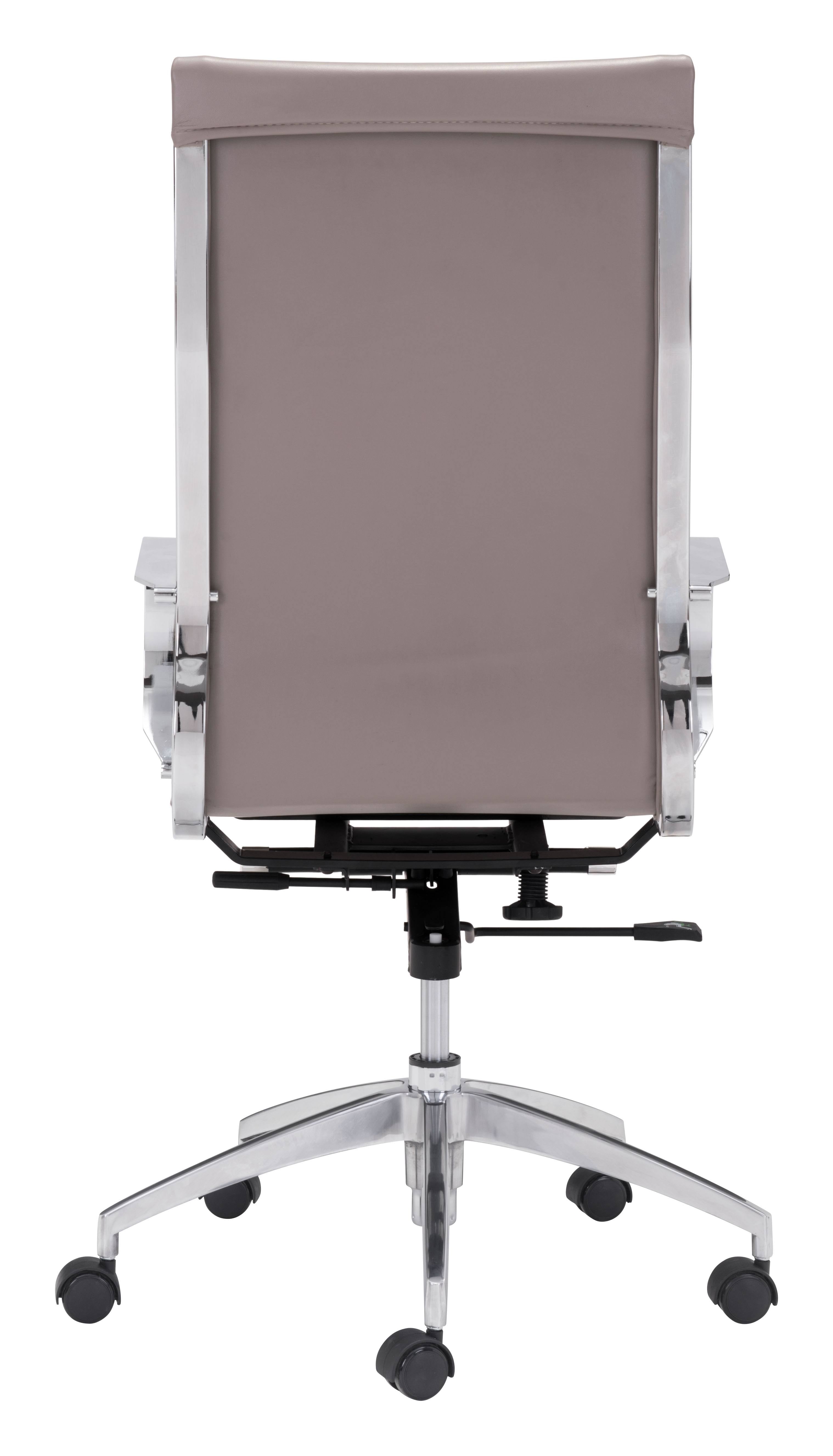 Taupe Glider Hi Back Office Chair N9636
