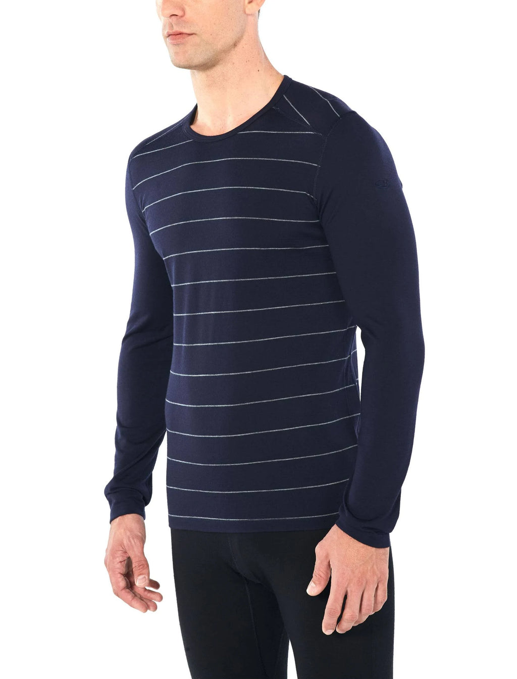 Midnight Navy Men's 200 Oasis LS Crewe V252402
