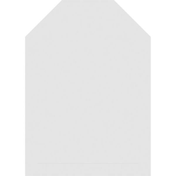 Octagonal Top Surface Mount PVC Gable Vent F653654
