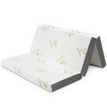 Tri-Folding Memory Foam Mattress with Carry Bag U910723