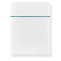 Aqua Queen Percale Flat Sheet F283813