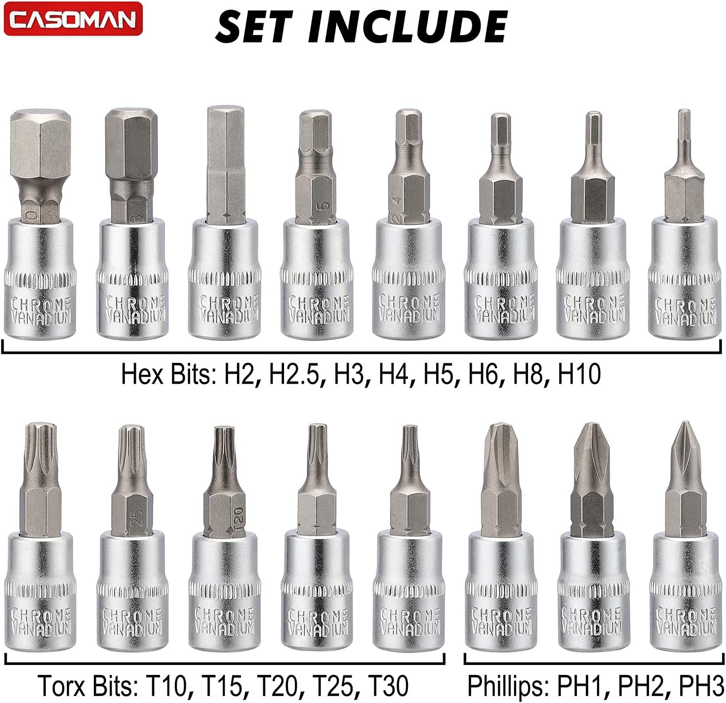 1/4-inch Drive Click Torque Wrench Set, Dual-Direction Adjustable, 90-Tooth, Pack of 2 D94778
