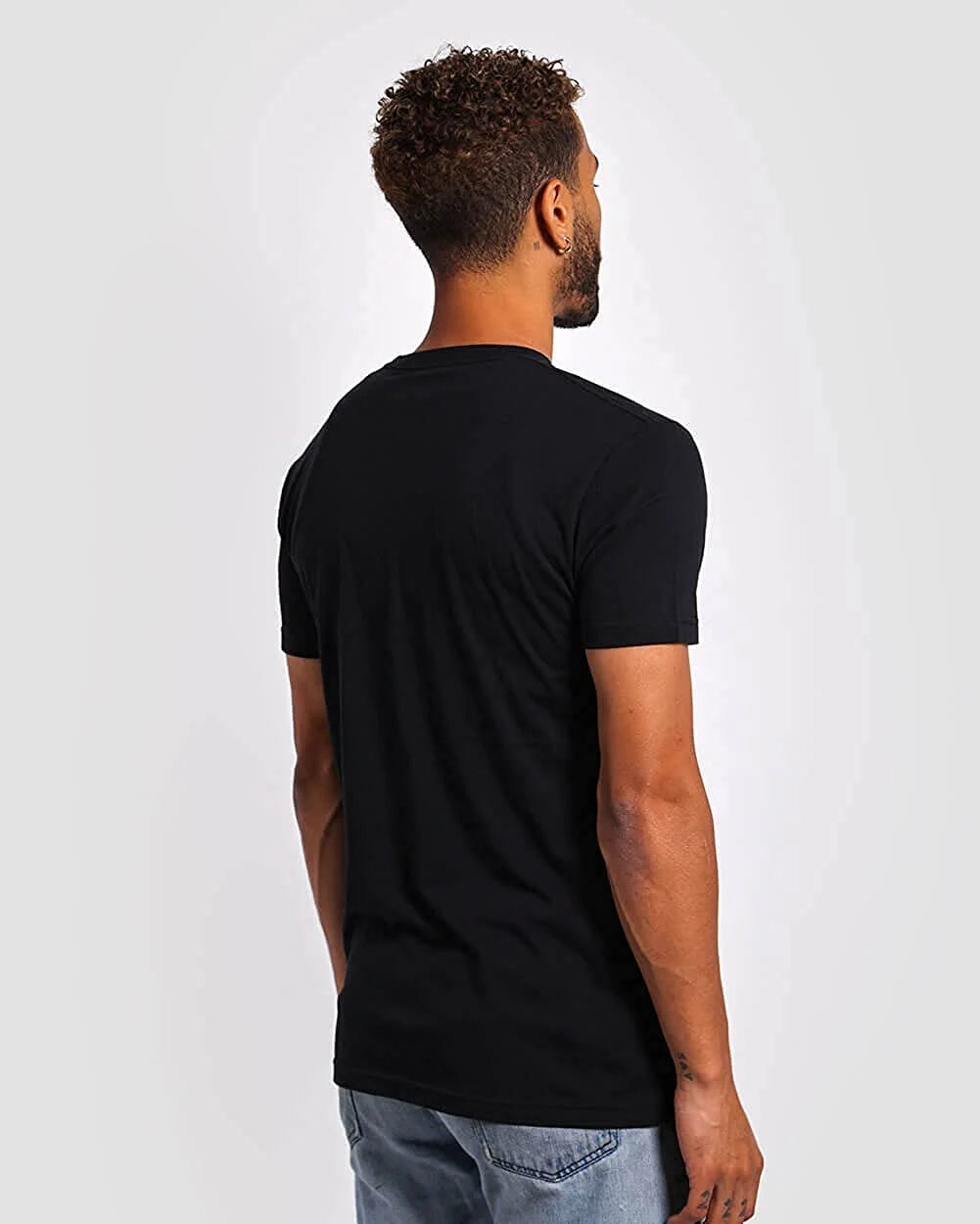 Black Graphic Tees X4010