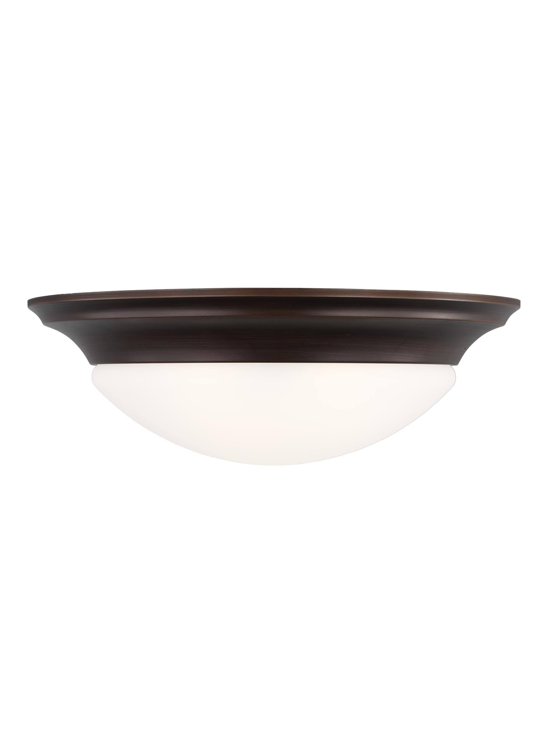 Bronze Three Light Flush Mount E87906