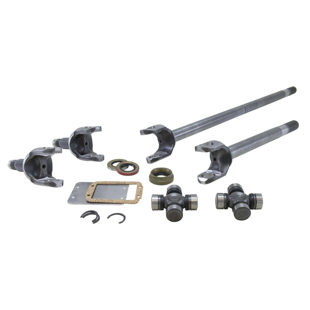 Front 4340 Chrome-Moly Replacement Axle Kit for Dana 30 Jeep CJ Z718