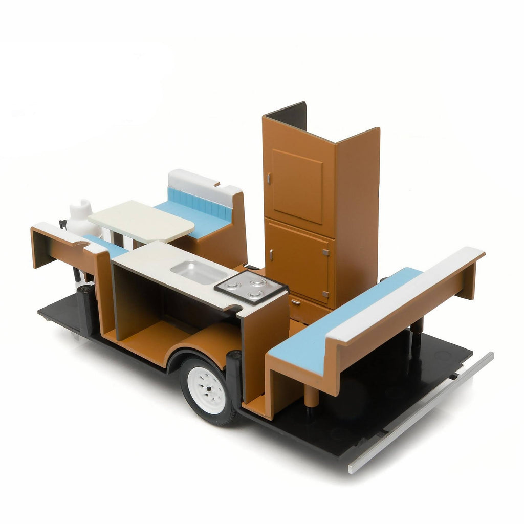15& Blue Camper Trailer V8021