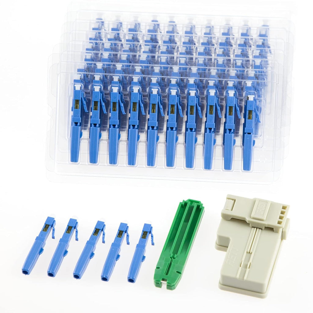 100pcs Fiber Optic Quick Connector with Matched Tools G39356
