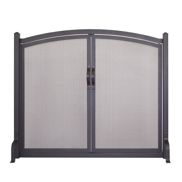Arched Fireplace Screen with Doors K2801