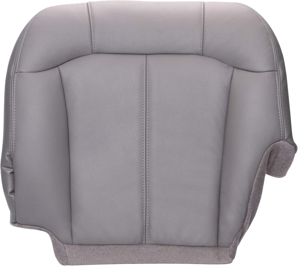 Medium Dark Pewter Leather Replacement Seat Cover D4803