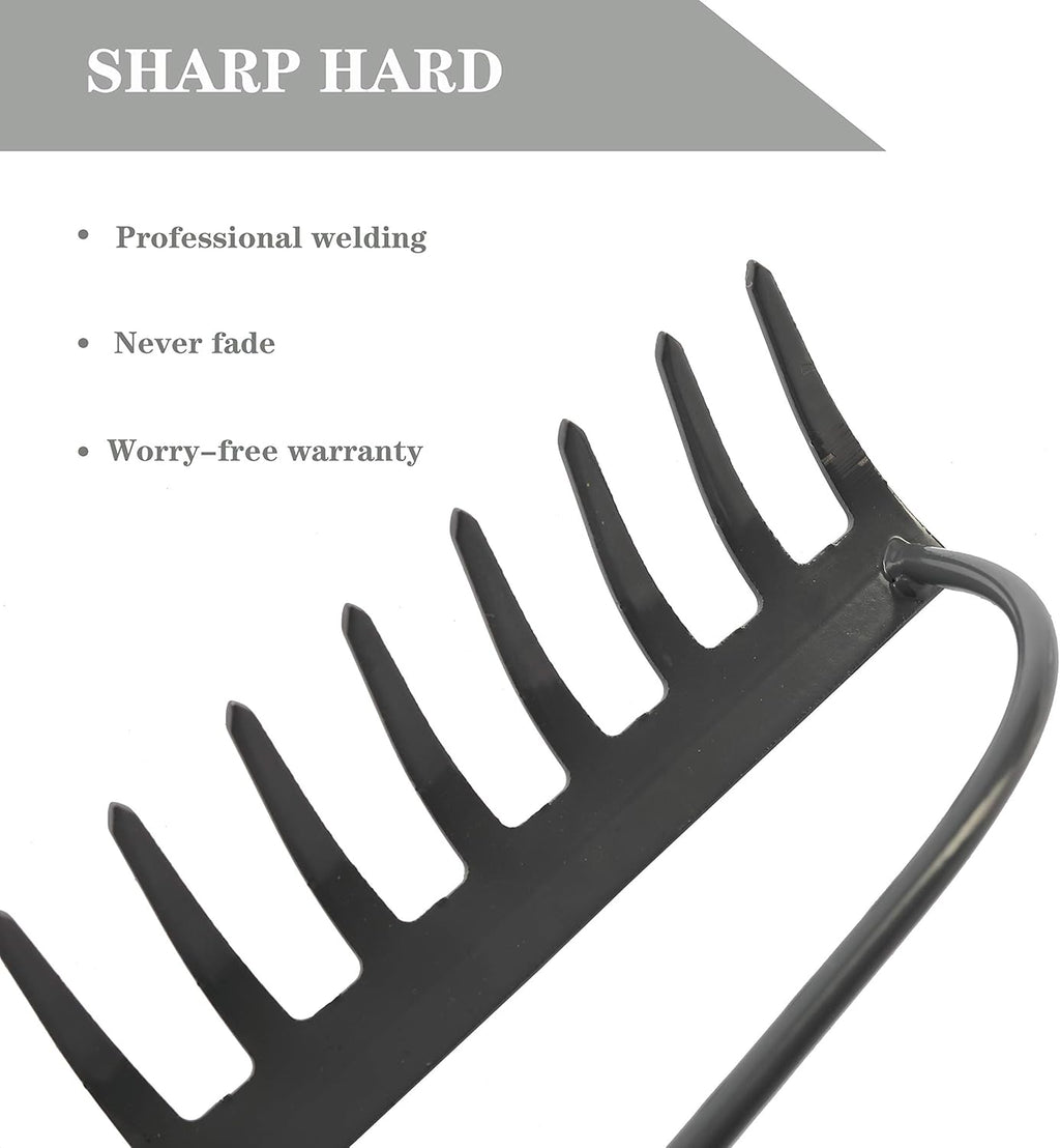 6 FT Heavy Duty Bow Rake, Pack of 2 M520984