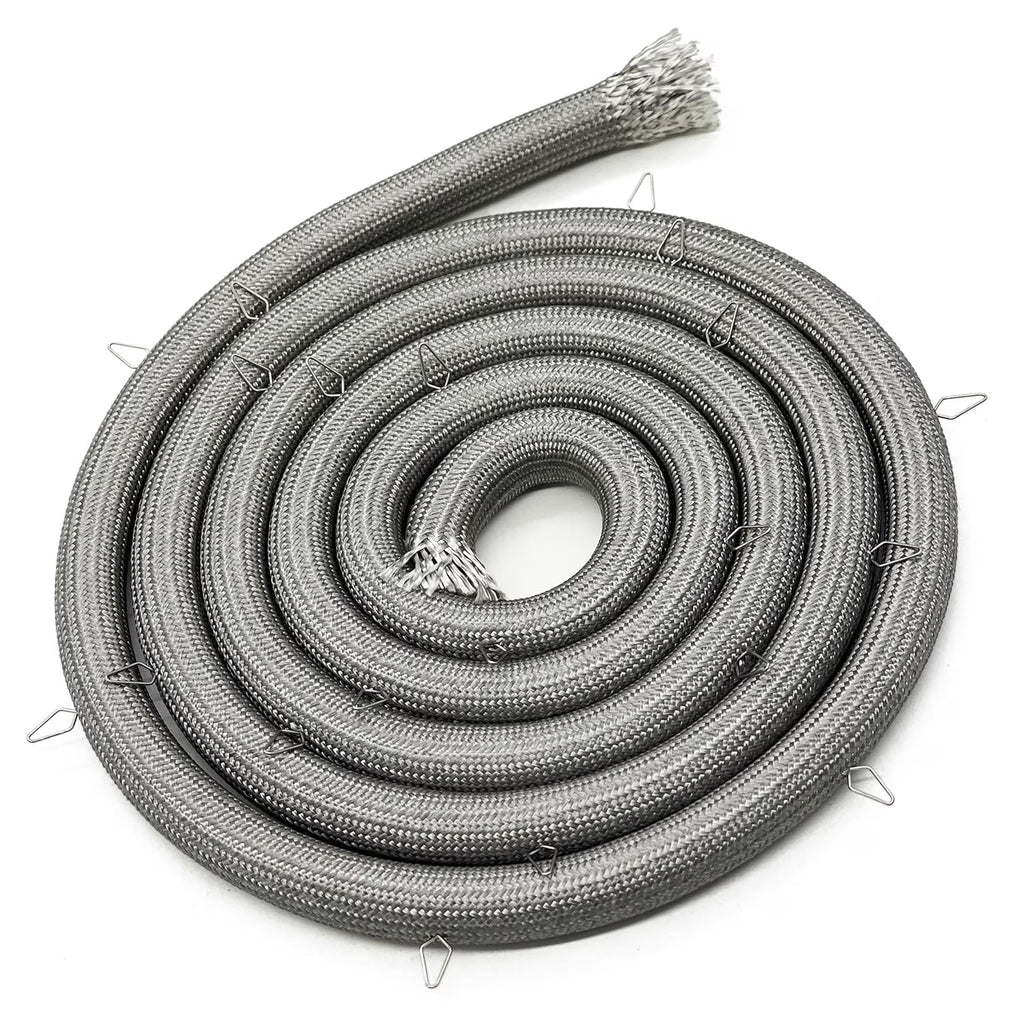 Upper Oven Door Seal Gasket with 20 Mounting Clips R784