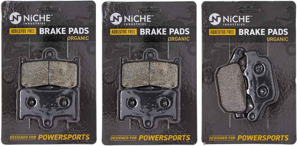 Organic Brake Pad Set Pack of 2 Y723