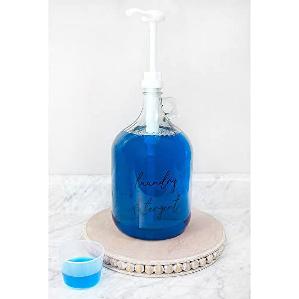 Glass Pump Bottle Soap Dispenser A396