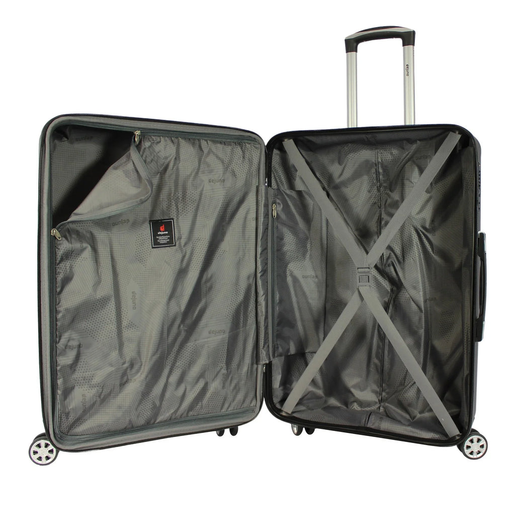 3-Piece Hardside Spinner Luggage Set With TSA Lock - Turquoise H68115