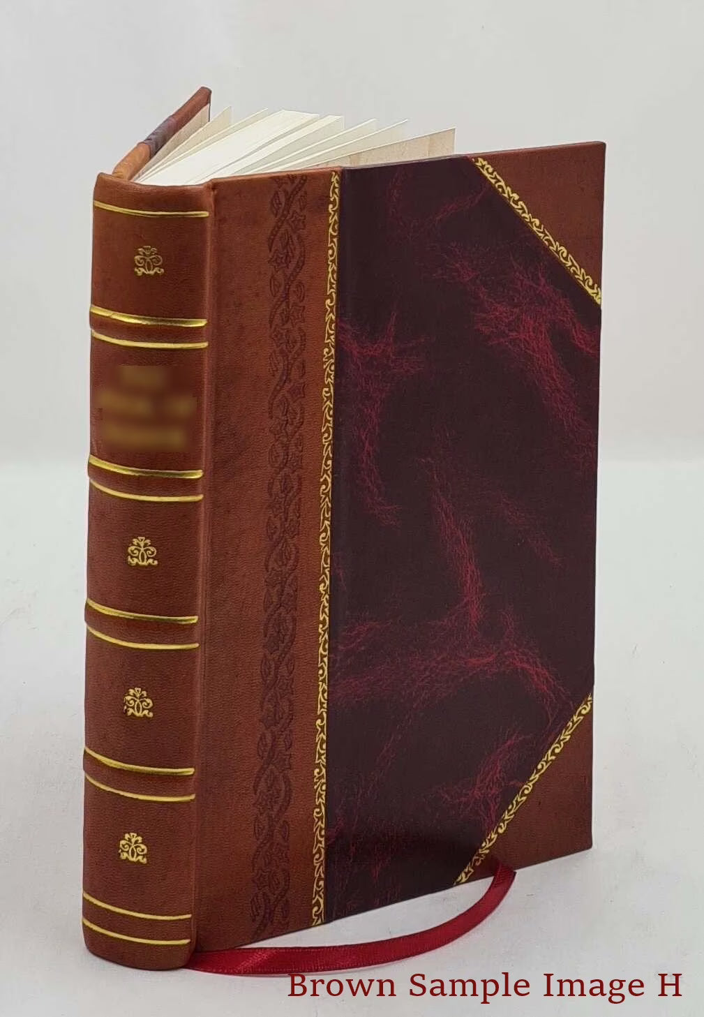 Leather Bound Book W7696