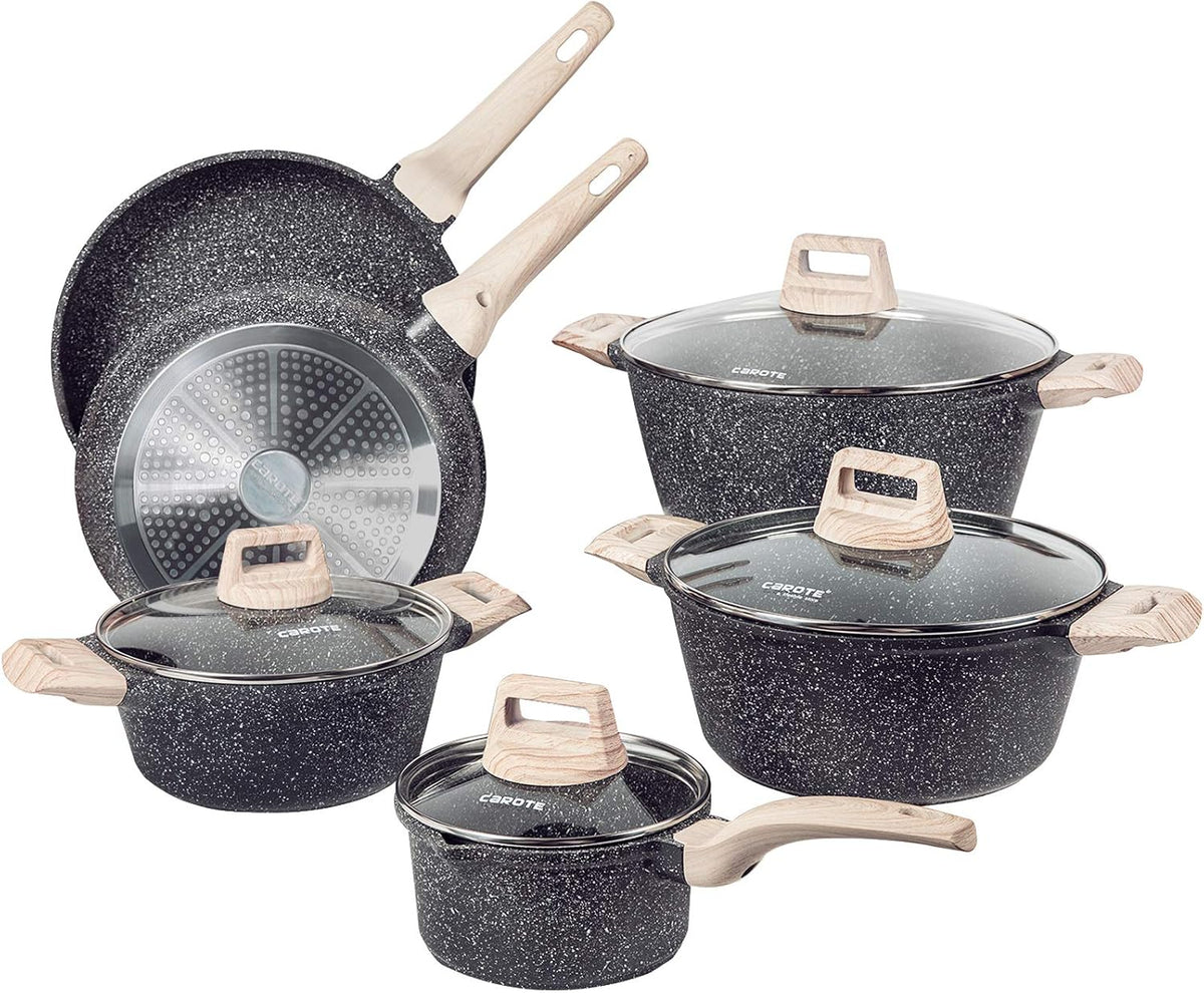 10 Pcs Nonstick Cookware Set N66337