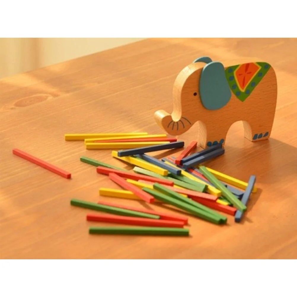 Wooden Stackable Building Blocks Set R8088
