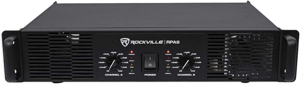 3000 Watt Peak 800w RMS 2 Channel Power Amplifier V7018