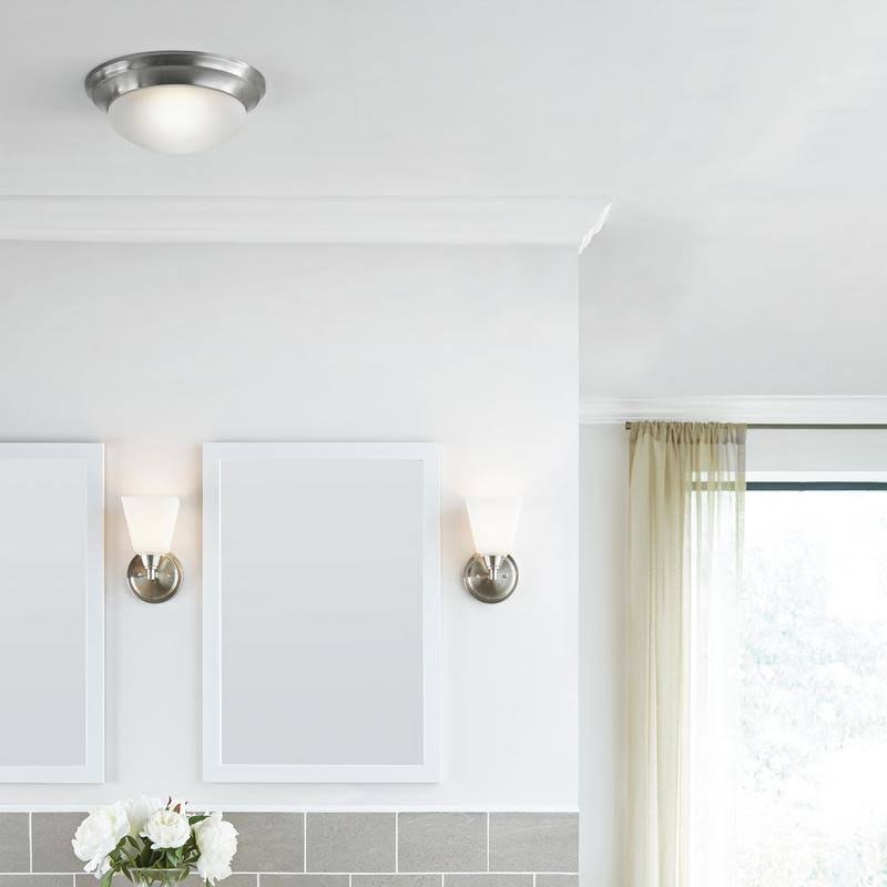 Bronze Three Light Flush Mount E87906