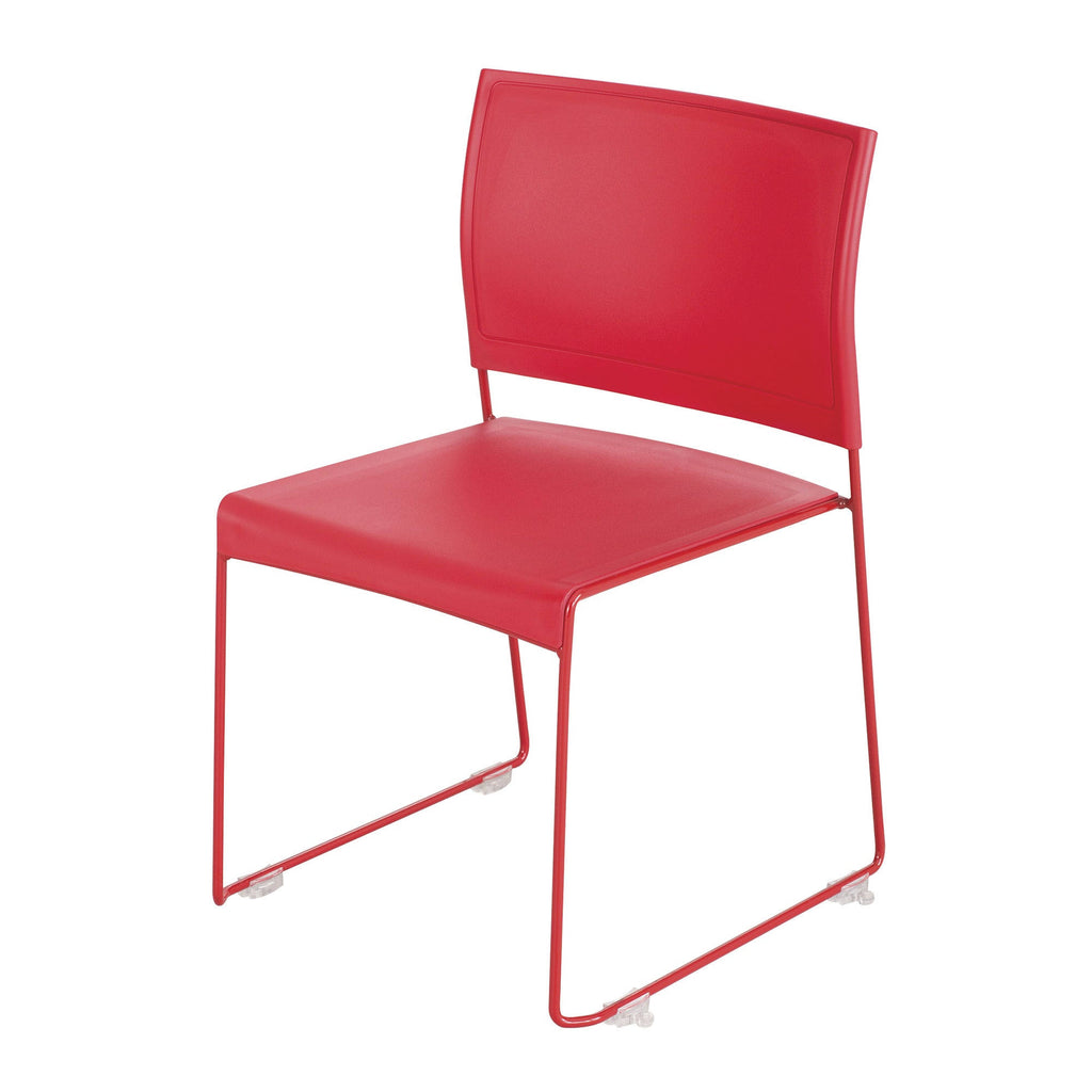 Stack Chair (Qty. 4) Chrome/Black E3625